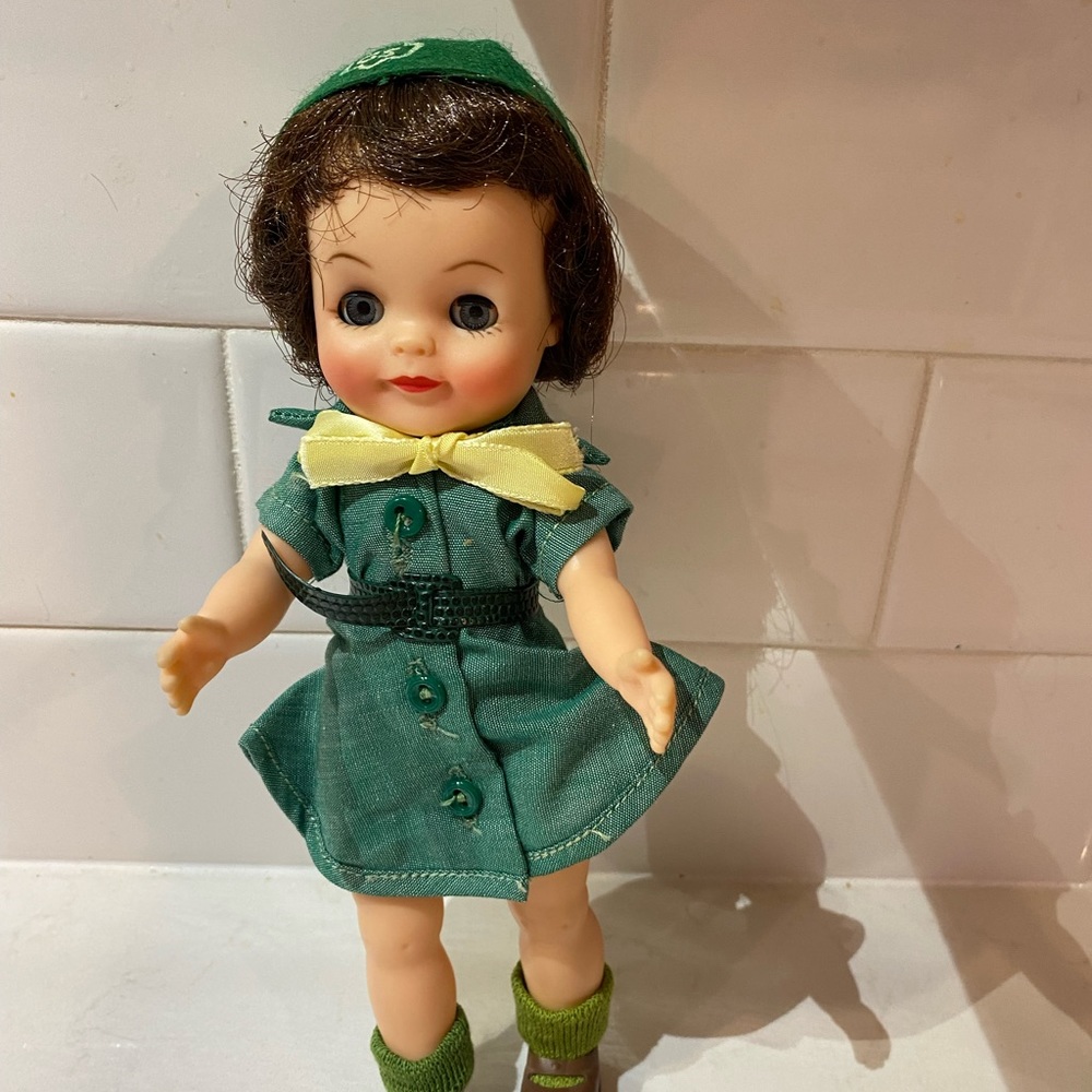 Girl Scout Doll with moveable arms and legs